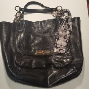 Black Coach Tote